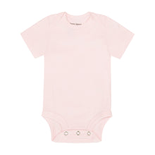 Load image into Gallery viewer, Baby Short Sleeve Bodysuit Pink - Organic Cotton