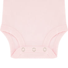 Load image into Gallery viewer, Baby Short Sleeve Bodysuit Pink - Organic Cotton